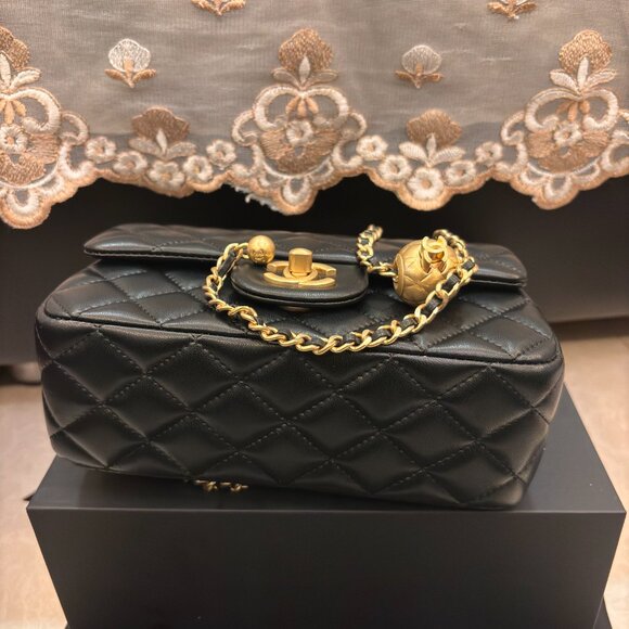 Chanel classic black love bag - Picture 5 of 10